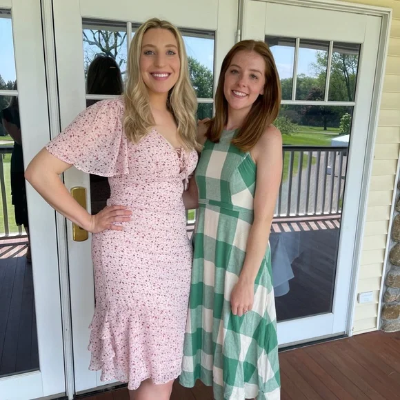 Anthropologie Gingham Dress. Size 2 - Picture 5 of 5